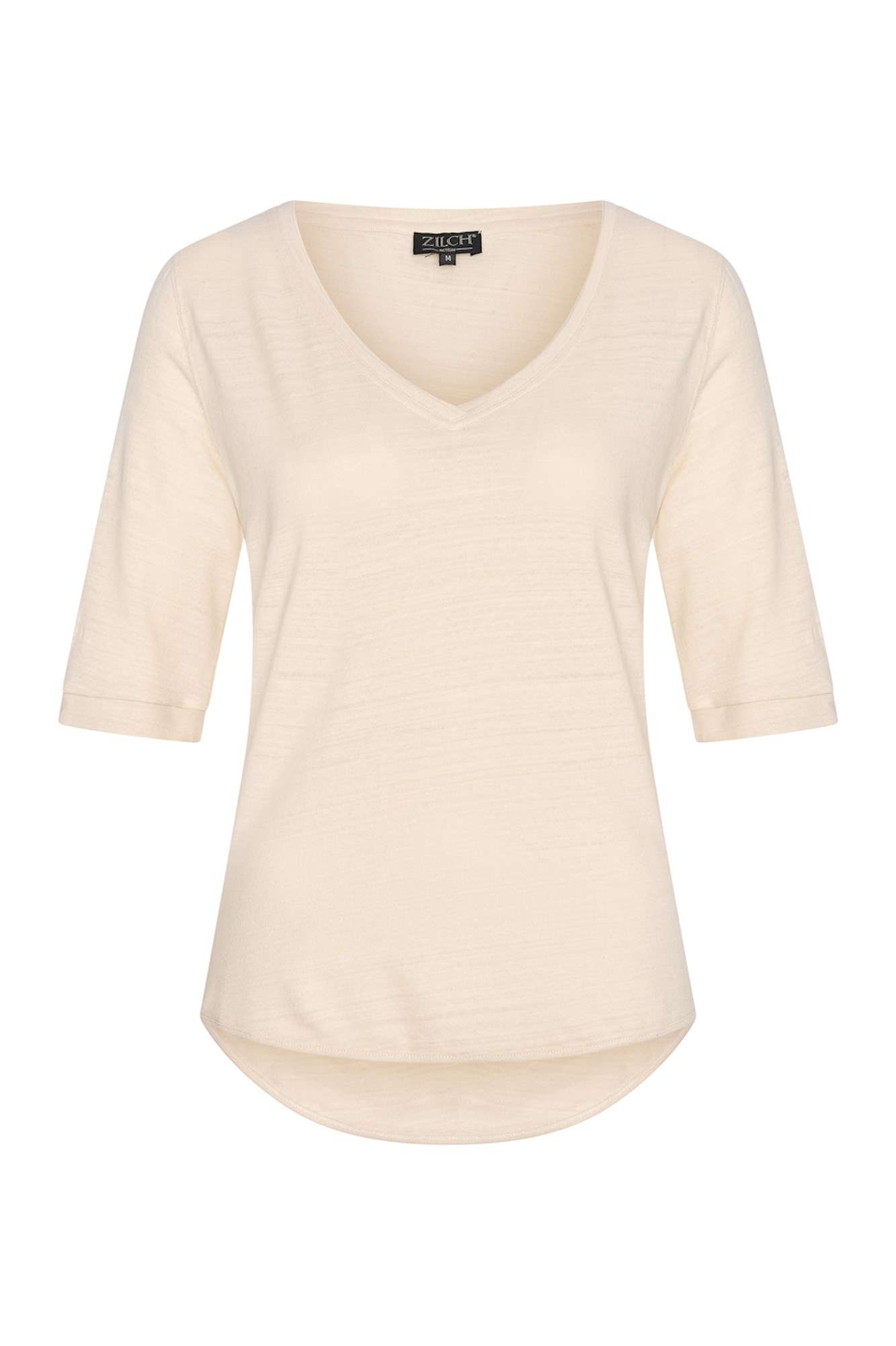 Top V Neck Beige
