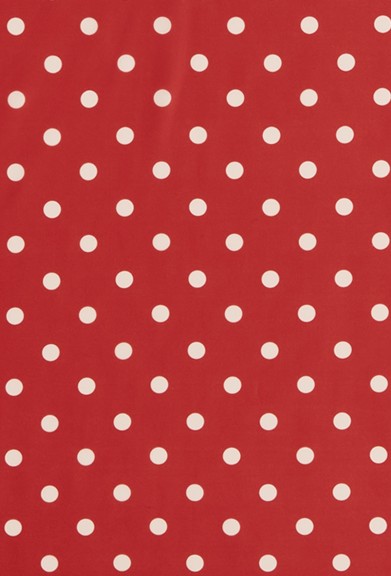 Scarf Polka Chili Red