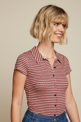 Blouse Callalo Chili Red