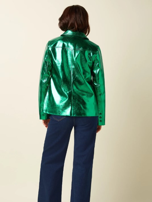 Rebel Jacket Dainty Shinr Ultra Green