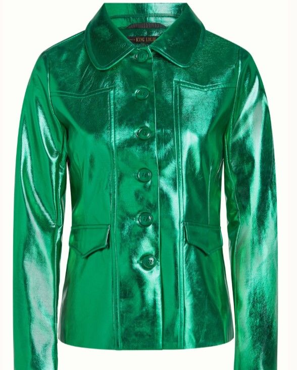 Rebel Jacket Dainty Shinr Ultra Green
