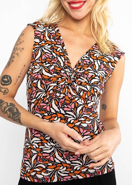 Top Savanna Knot Zippy Zebra