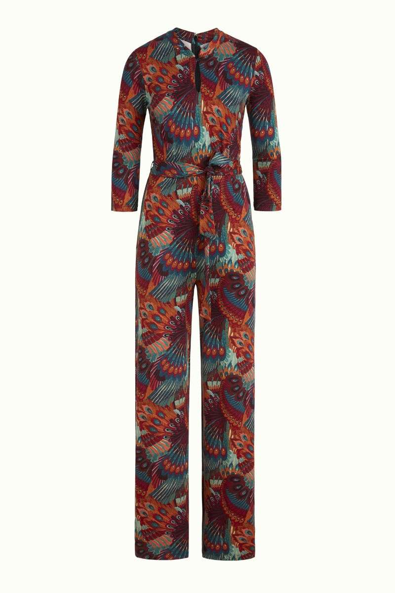 Chinese Jumpsuit Sashay Truffle red