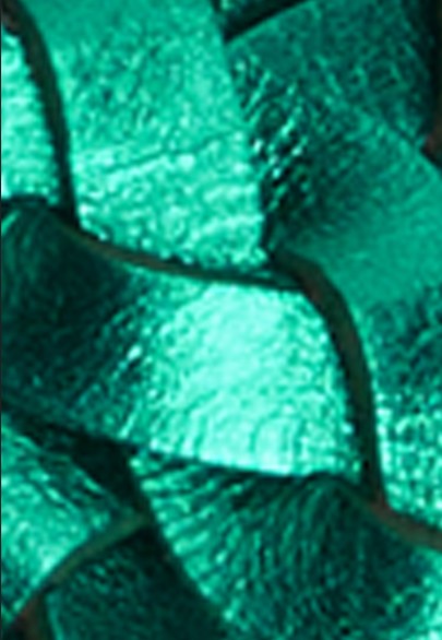 Glitter Braid Belt Very Green