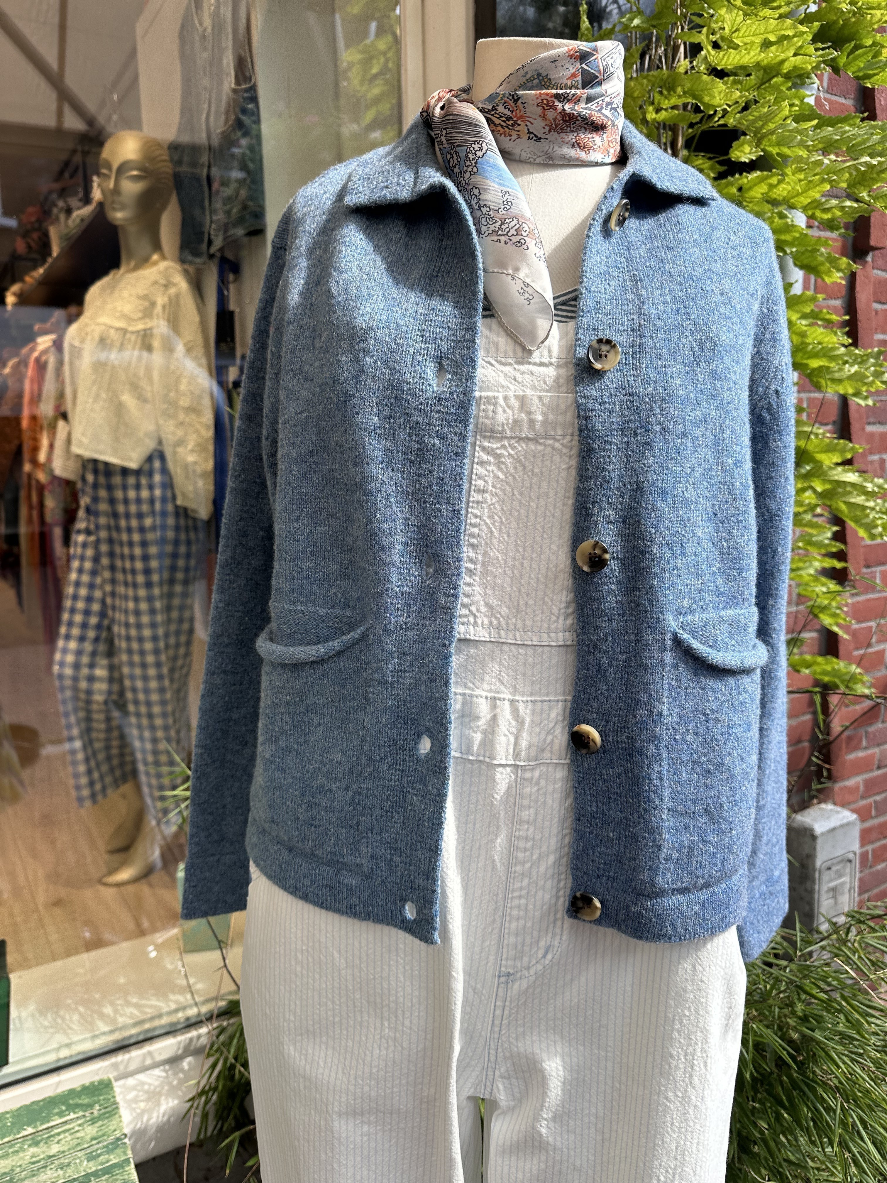 Brora Ladies Jacket Delphinium