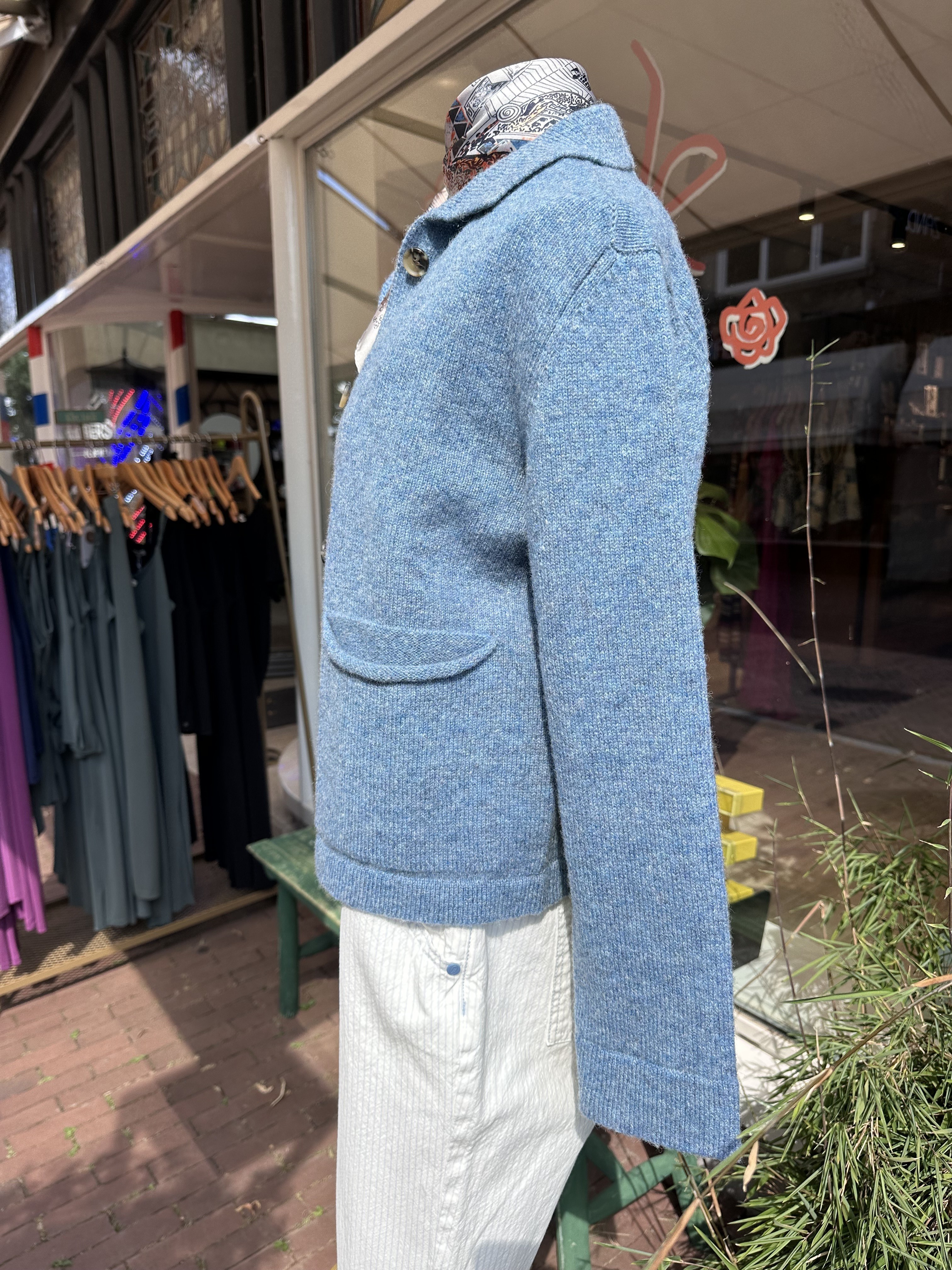 Brora Ladies Jacket Delphinium