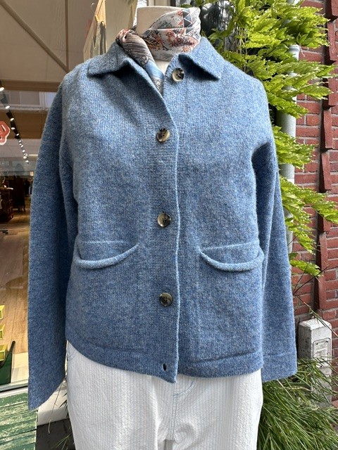 Brora Ladies Jacket Delphinium