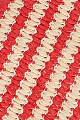 Striped Belt Chili Red