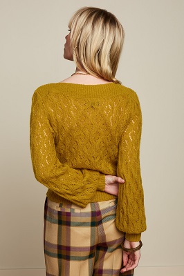 Erin Bell Top Borgo Koi Yellow