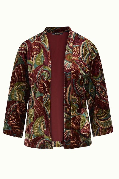 Noor Jacket St Pepper Plum Red