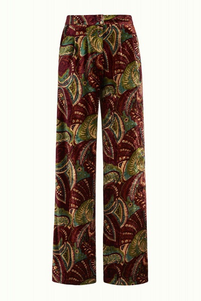 Fintan Pants St Pepper Plum Red