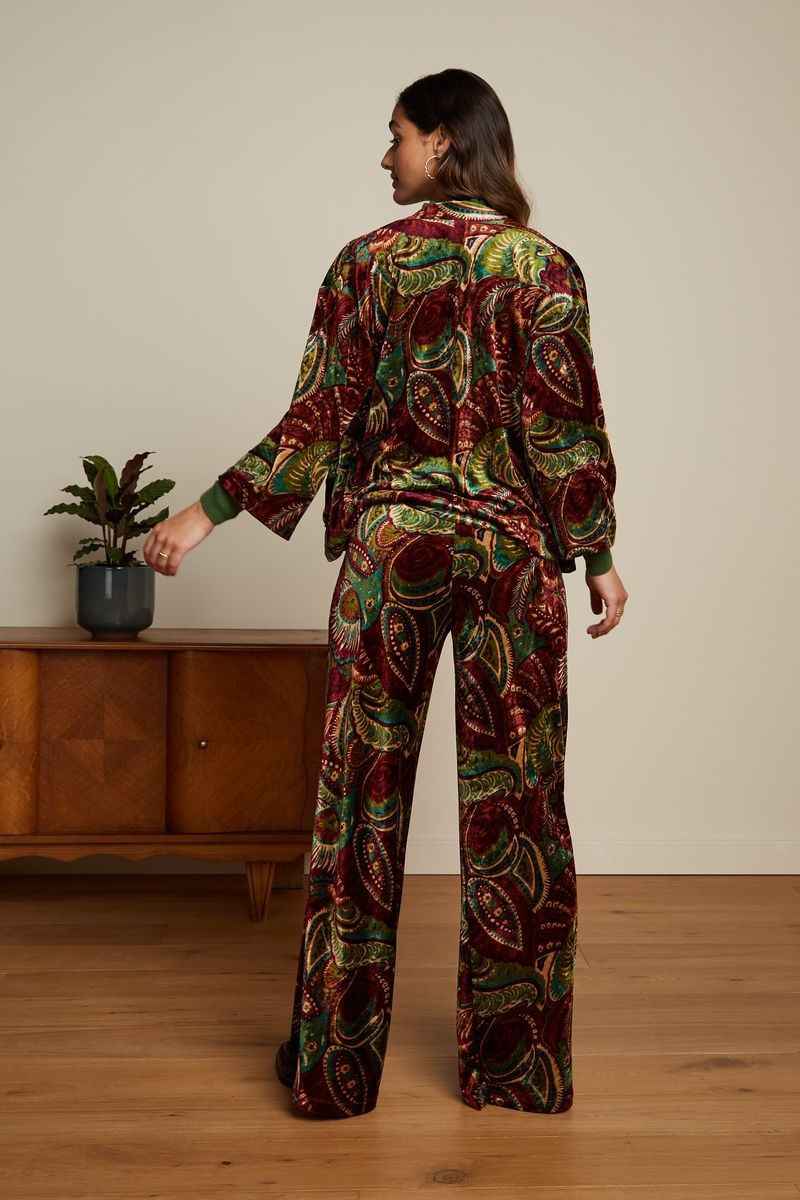 Fintan Pants St Pepper Plum Red