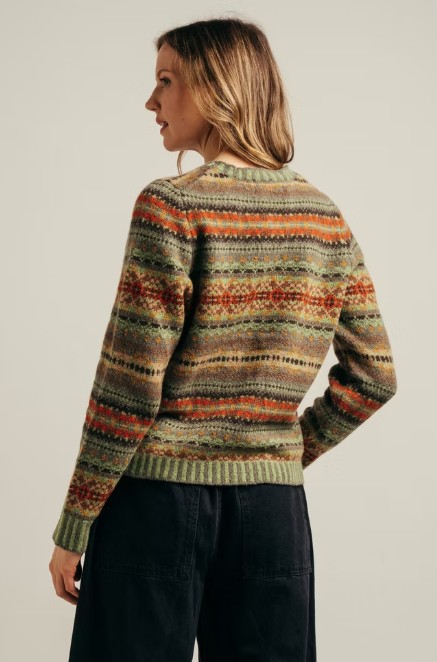 Kinross Cardigan Pistachio