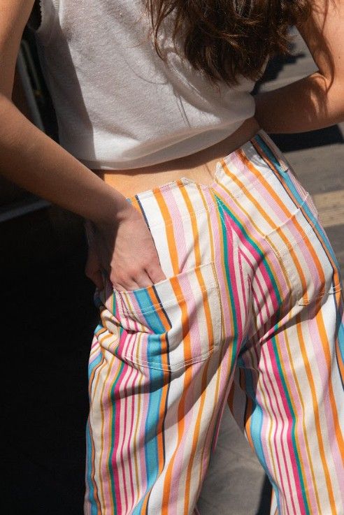 Pantalon Palot Rayures Candy