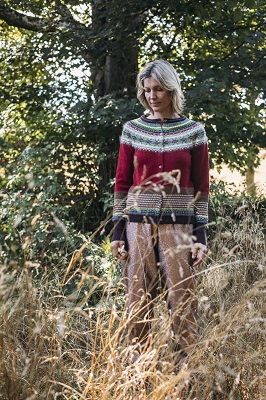 Alpine cardigan Hemlock