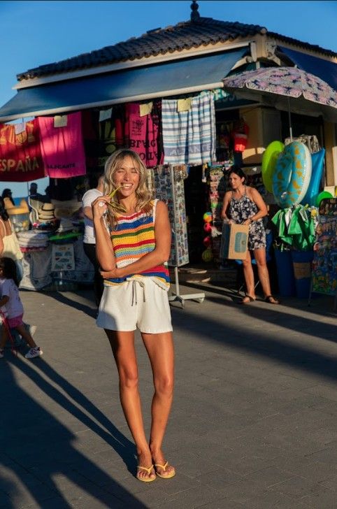 Montevideo Crocket Rainbow