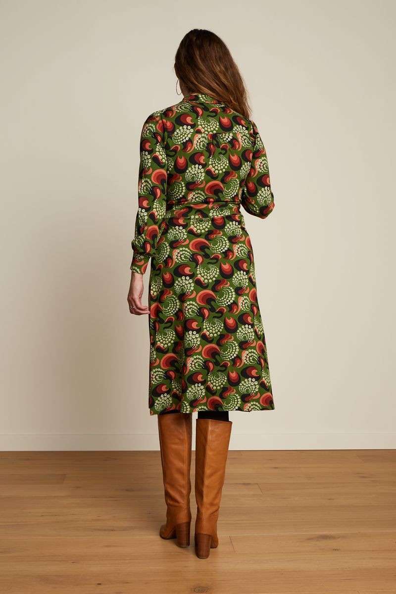 Lalia Dress The Fuzz Kale Green