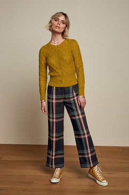 Cardi Puff Borgo Koi Yellow