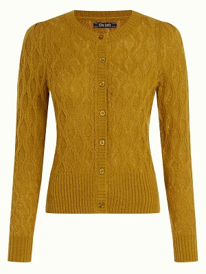 Cardi Puff Borgo Koi Yellow
