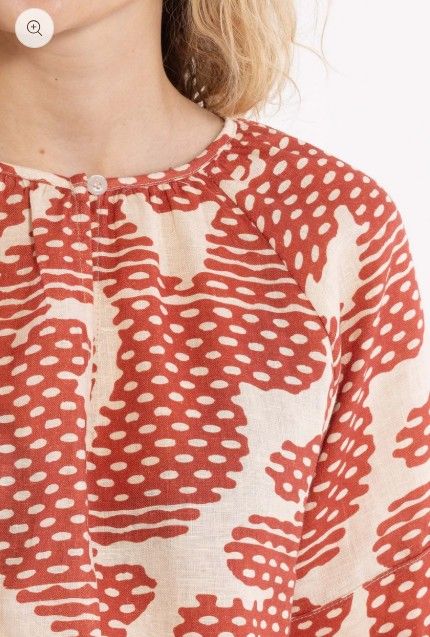 Daneshade Modal Linnen Top Aragon Nougat