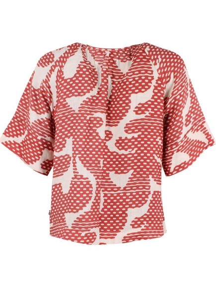 Daneshade Modal Linnen Top Aragon Nougat