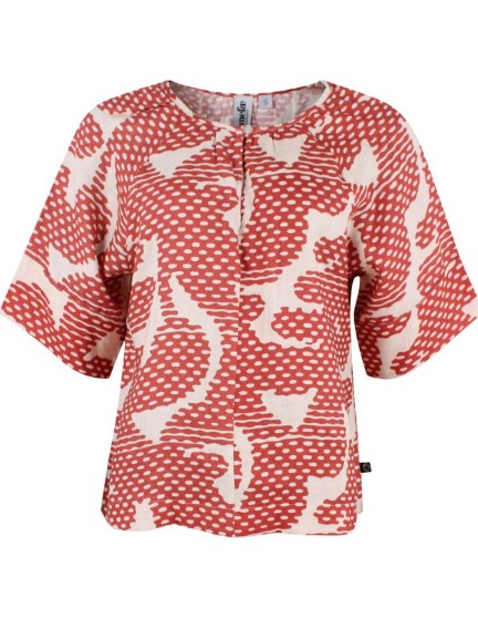 Daneshade Modal Linnen Top Aragon Nougat