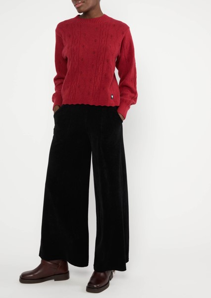 Pullover Fine Craft Crew Wicked Love Red