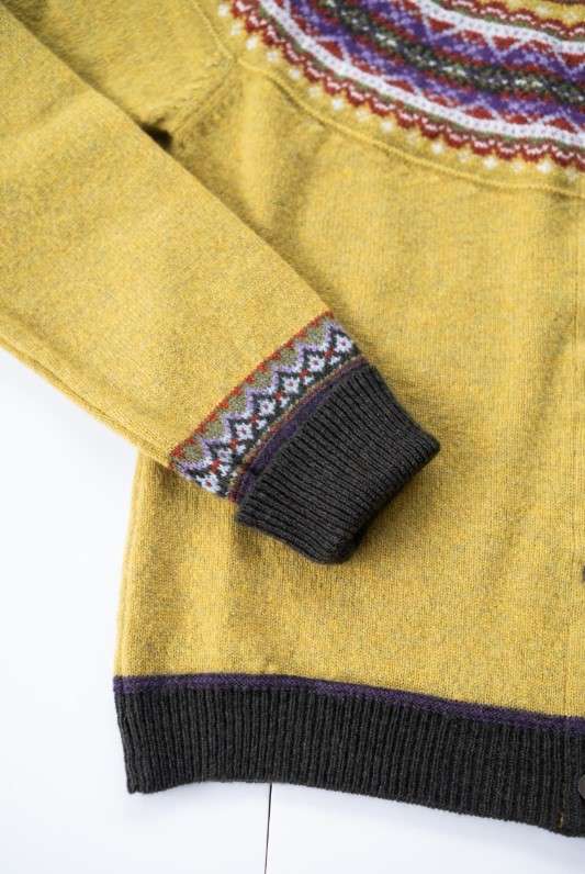 Alpine Short Cardigan Findhorn