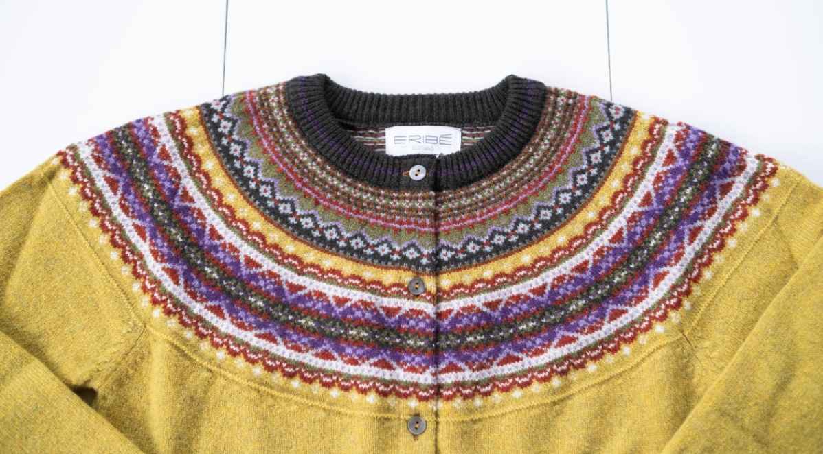 Alpine Short Cardigan Findhorn