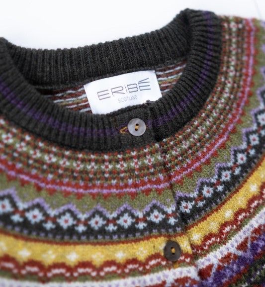 Alpine Short Cardigan Findhorn