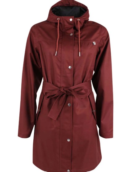 Danerainlover Raincoat Dark Brick