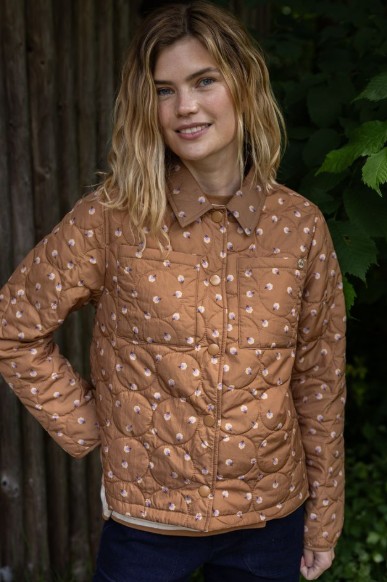 Danevalley Thermo Overshirt Mokka Lilflutters