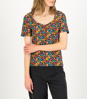 Balconet feminin Farmers Flower Bed Shirt