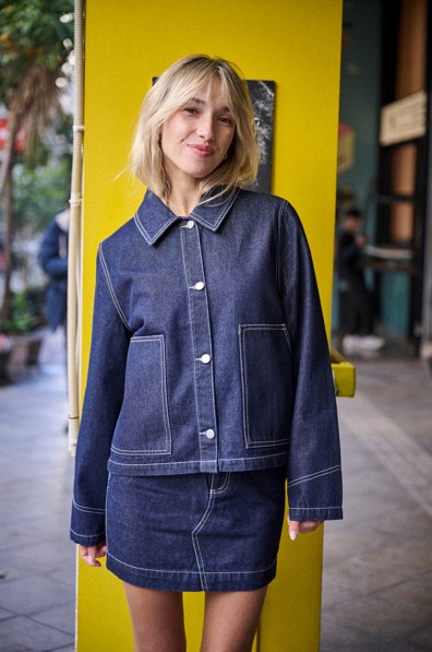 Vicka Denim Carbone