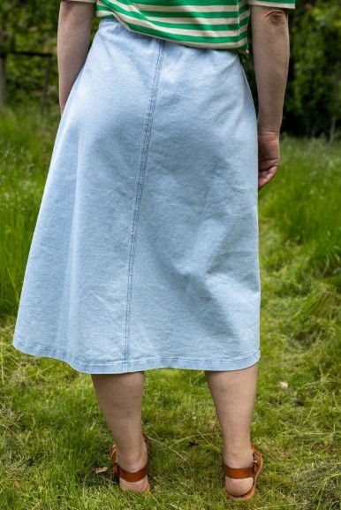 Daneprim denim Skirt Light Blue