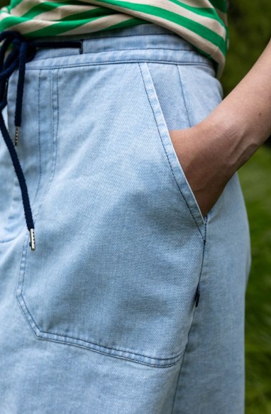 Daneprim denim Skirt Light Blue