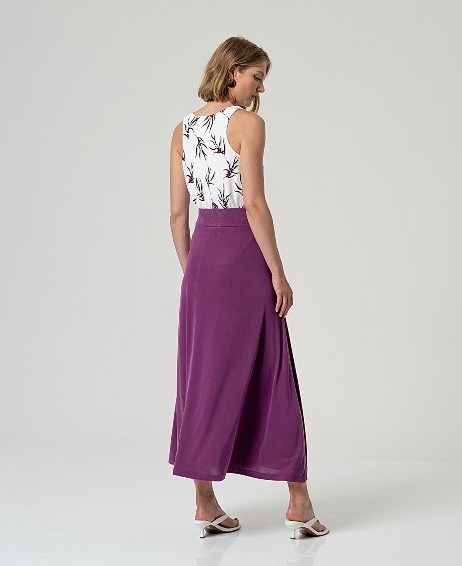 Maxi Skirt Purple
