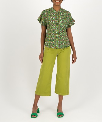 Cubistic Romance Le Jardin De Grand Mere Blouse