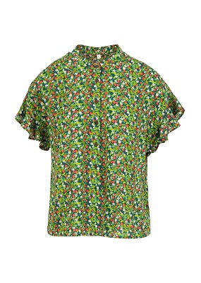 Cubistic Romance Le Jardin De Grand Mere Blouse