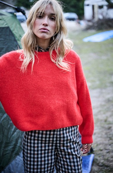 Mia swaeter Rouge