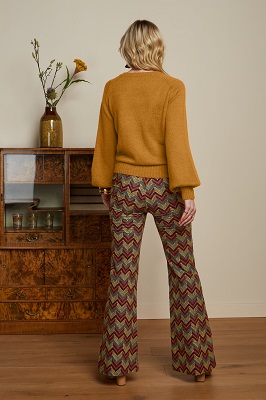 Raglan Top Atlantis Golden Brown