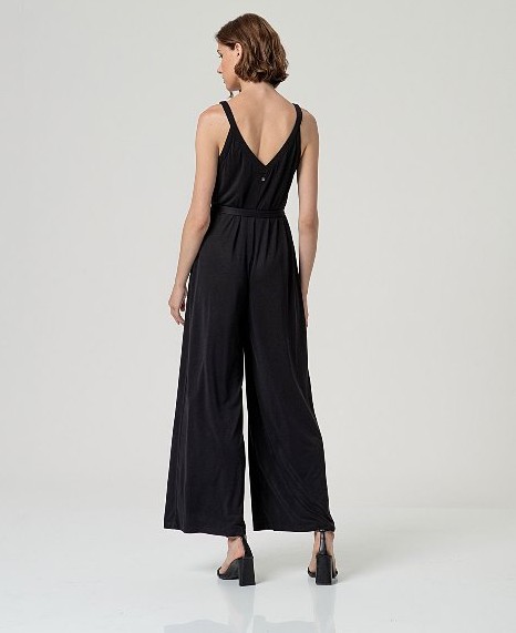 Strap Jumpsuit Black