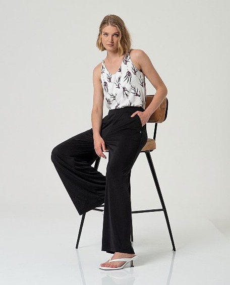 Wide leg Pants Black