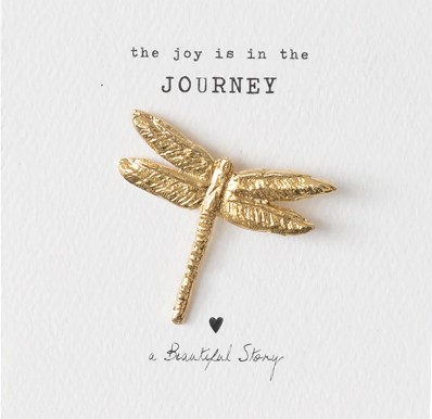 Brooch Dragonfly Gold