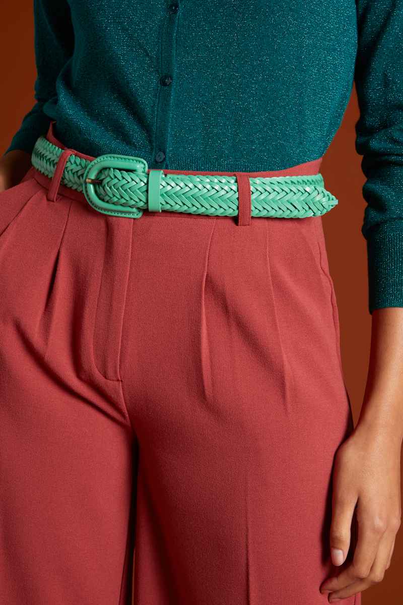 Braided Belt opal Green