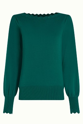 Audrey Bell Top Cottonclub Antique Green