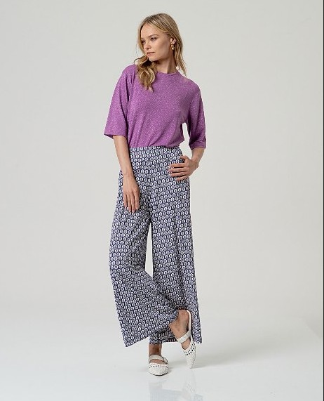 Wide Pants Blue
