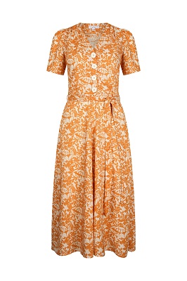 Magnolia Dress Paradise Shimmer Orange