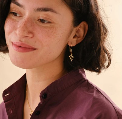 Generous Garnet Earrings