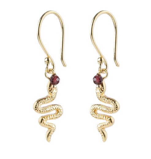 Generous Garnet Earrings
